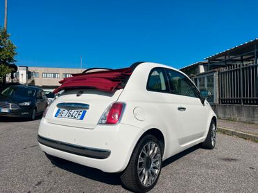 Fiat 500 1.2 benz cabrio solo 59.000 km