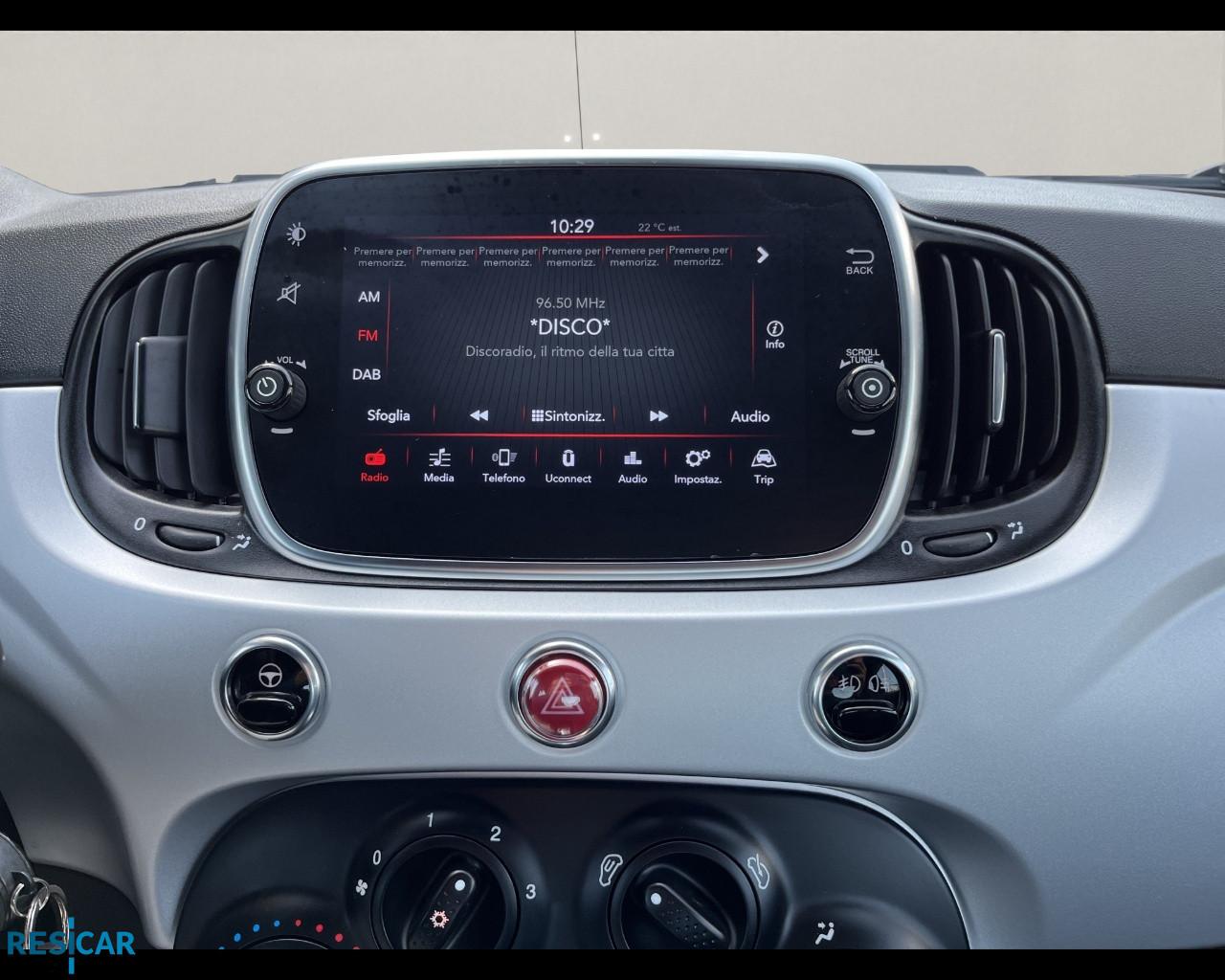 FIAT 500 1.0 hybrid Connect 70cv