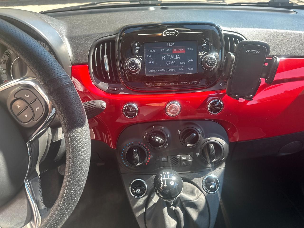 Fiat 500 1.2 BENZINA TETTO PANORAMICO