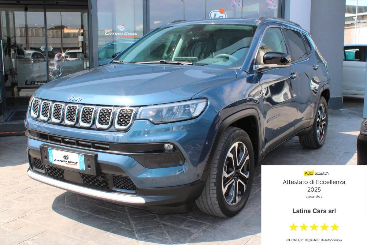 Jeep Compass 1.3 turbo t4 phev Limited 4xe auto Con TELECAMERA