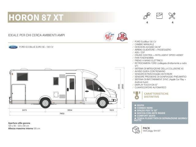 CI INTERNATIONAL HORON 87XT