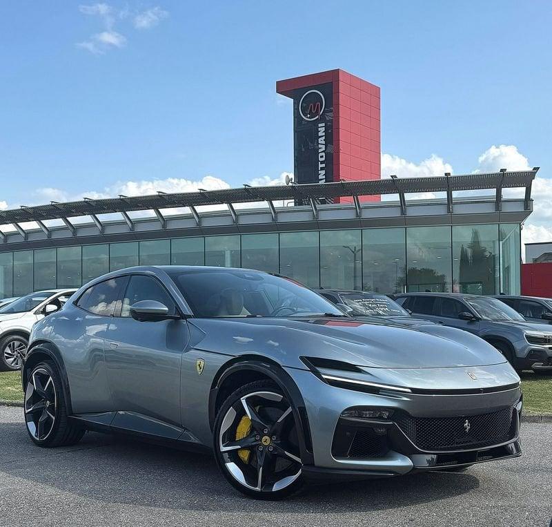 Ferrari Purosangue Grigio Titanio - Tetto Panoramico - Vettura reale presente nel nostro showroom - Full Carbon - Surro