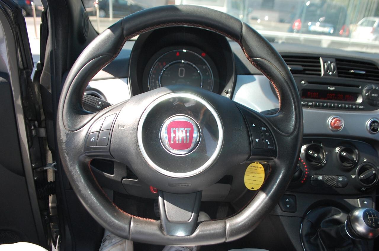 Fiat 500 1.2 69CV S Uff Italy Pelle Lega USB Tetto