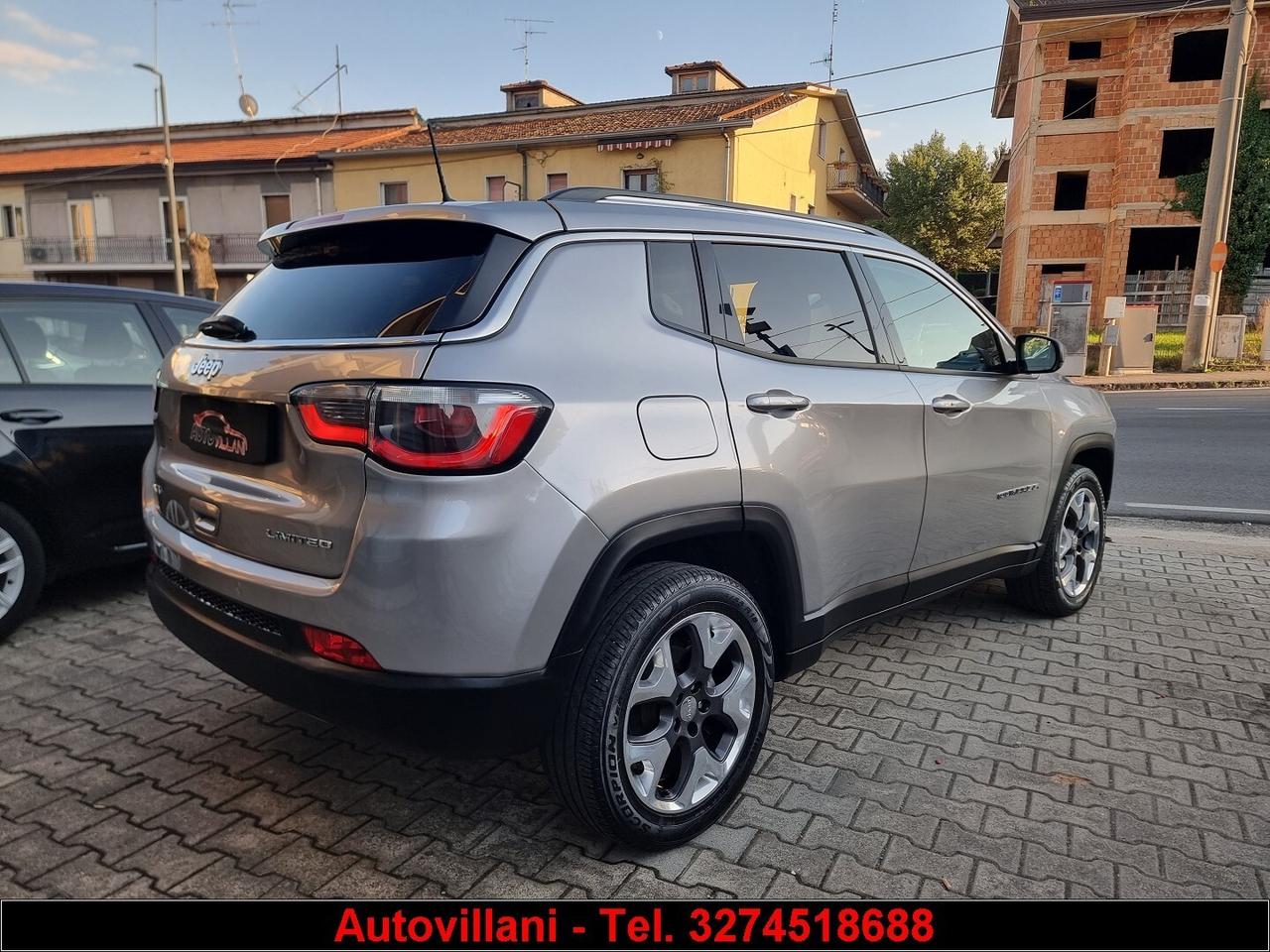 Jeep Compass 2.0 mjt 140cv Limited 4x4 automatica