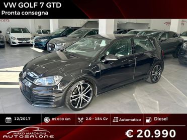 VW Golf 7 GTD 2.0 TDI DSG 5p FINANZIABILE