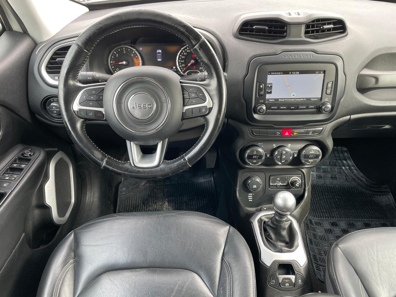 Jeep Renegade 2.0 Mjt 140CV 4WD Active Drive Limited-NAVIGATORE-PELLE