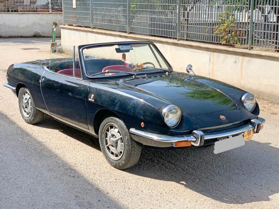 Fiat 850 SPIDER SPORT targa oro Asi