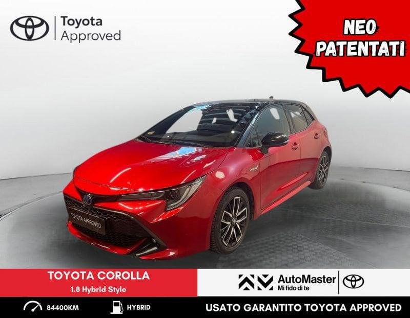 Toyota Corolla 1.8 Hybrid Style - NEOPATENTATI
