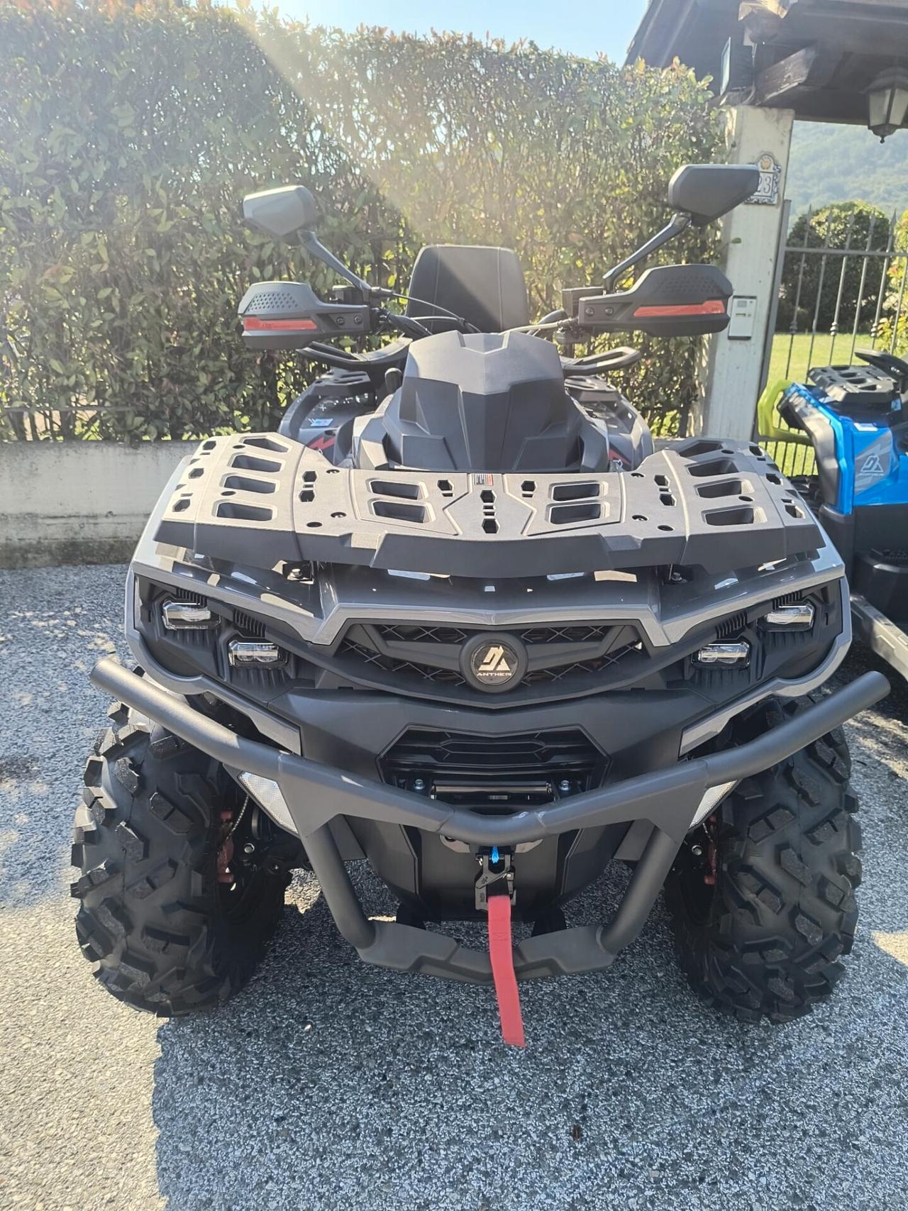 QUAD AGRICOLO ANTHER 650 TARGA GIALLA