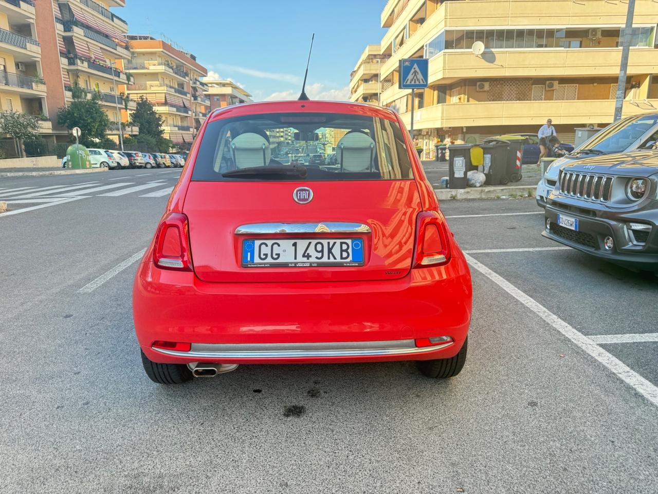 Fiat 500 1.2 EasyPower Lounge GPL LED PANORAMA CLIMA AUTOMATICO PDC PELLE CERCHI 15