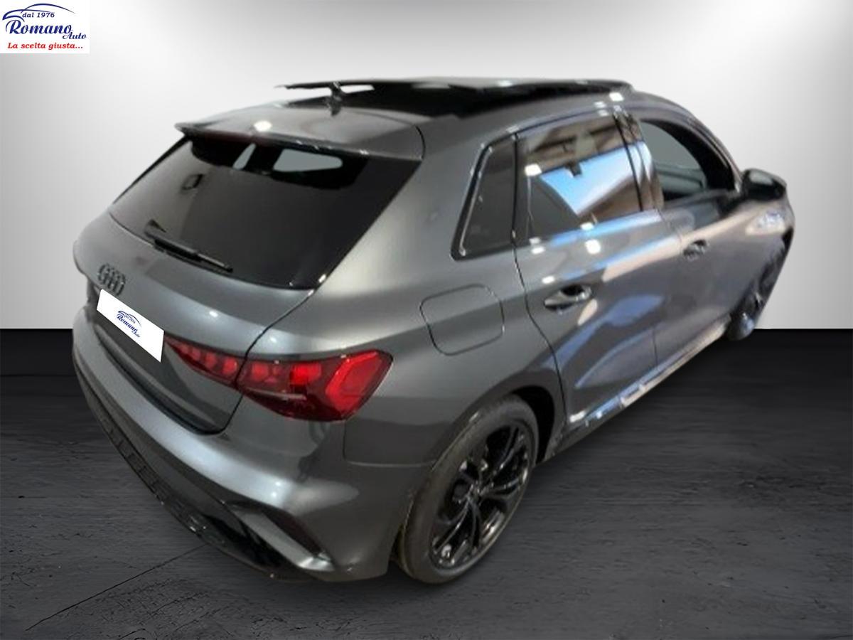 NEW AUDI - A3 Sportback - SPB 35 TDI S tronic Identity Black#TETTO APRIBILE!