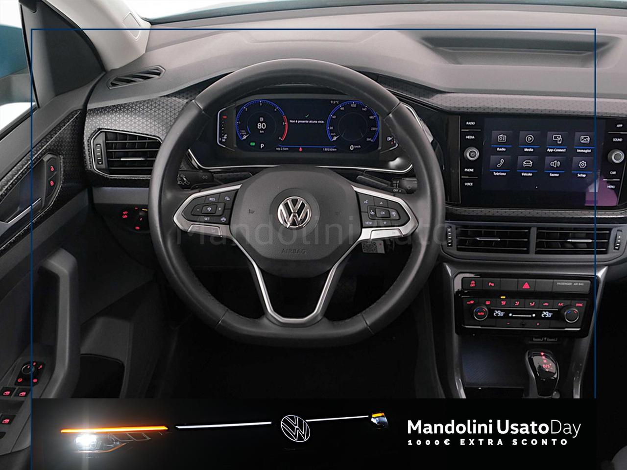 Volkswagen T-Cross 1.6 tdi scr 95cv advanced dsg