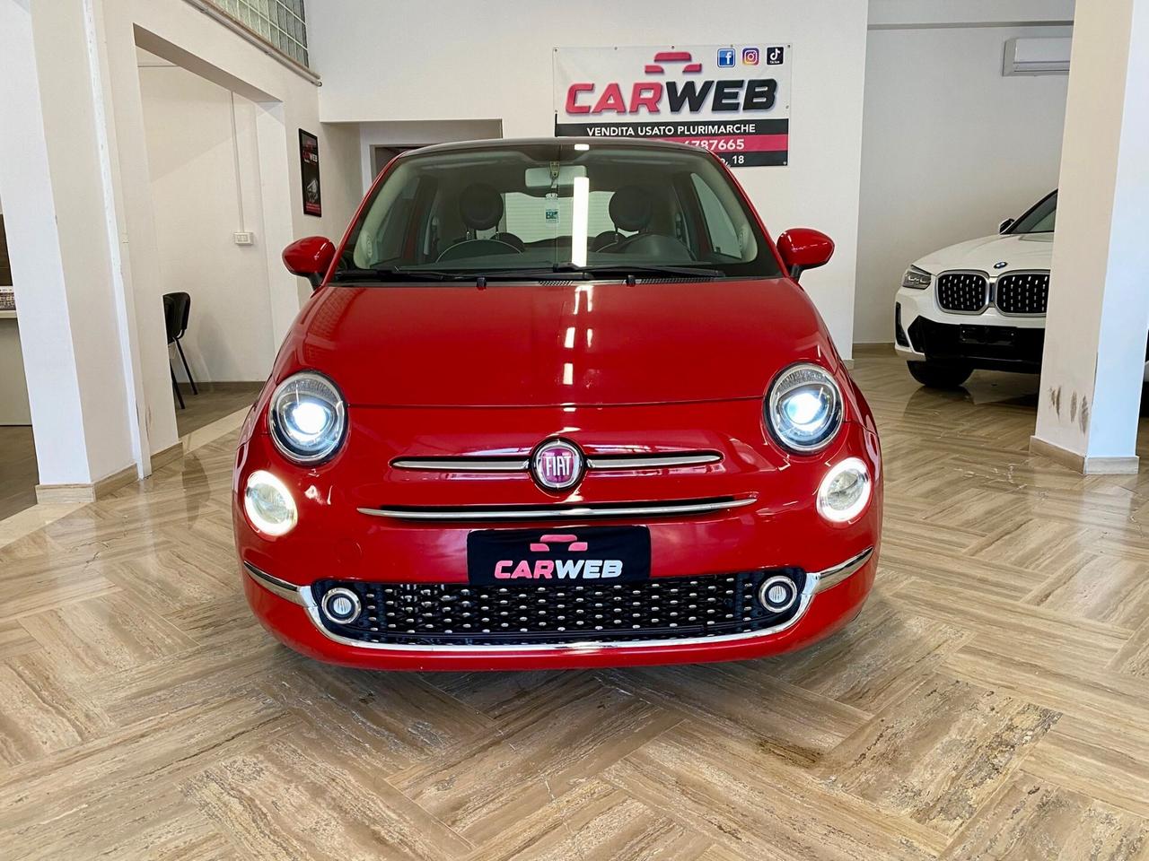 FIAT 500 LOUNGE 1.3 MJT 95CV CARPLAY TETTO 2016