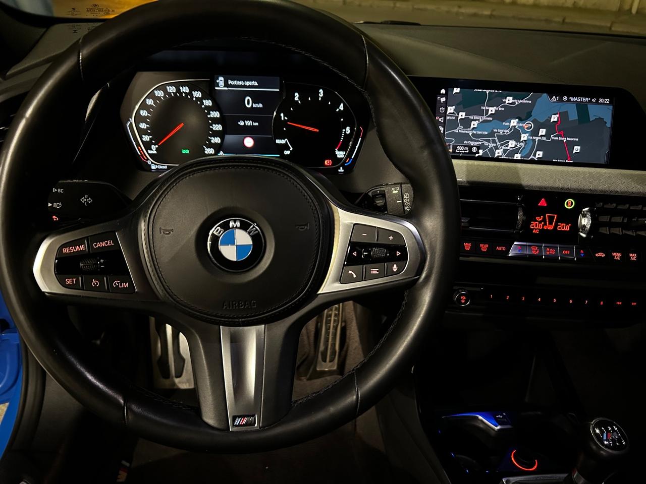 Bmw 118d 5p. Msport Blu Misano ShadowLine