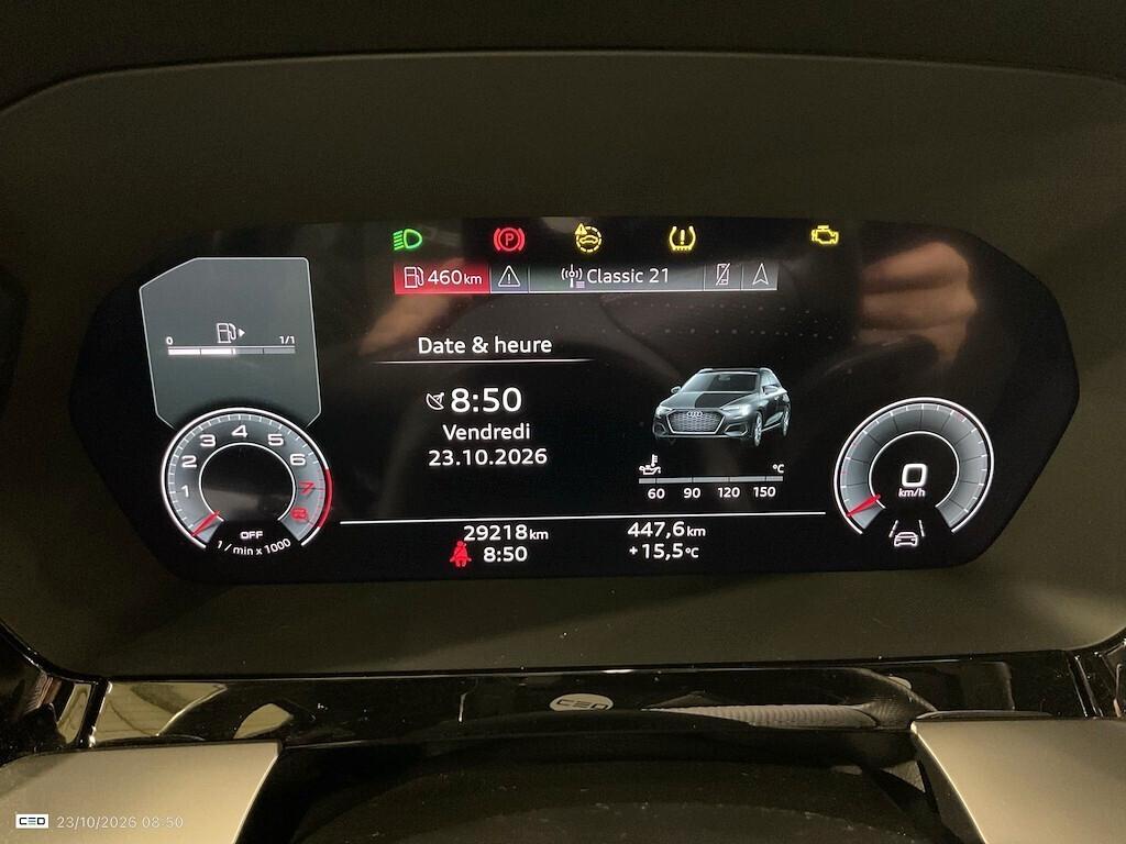 AUDI A3 SPORTBACK 30 TFSI 110CV 6M. ADVANCED ( FARI LED - VIRTUAL COCKPIT - S LINE INT. - CRUISE - NAVI - CERCHI 17 )