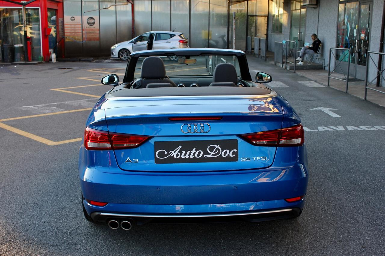 Audi A3 Cabrio 35 TFSI S-tronic ADMIRED SEDILI SPORTIVI PRONTA CONSEGNA!