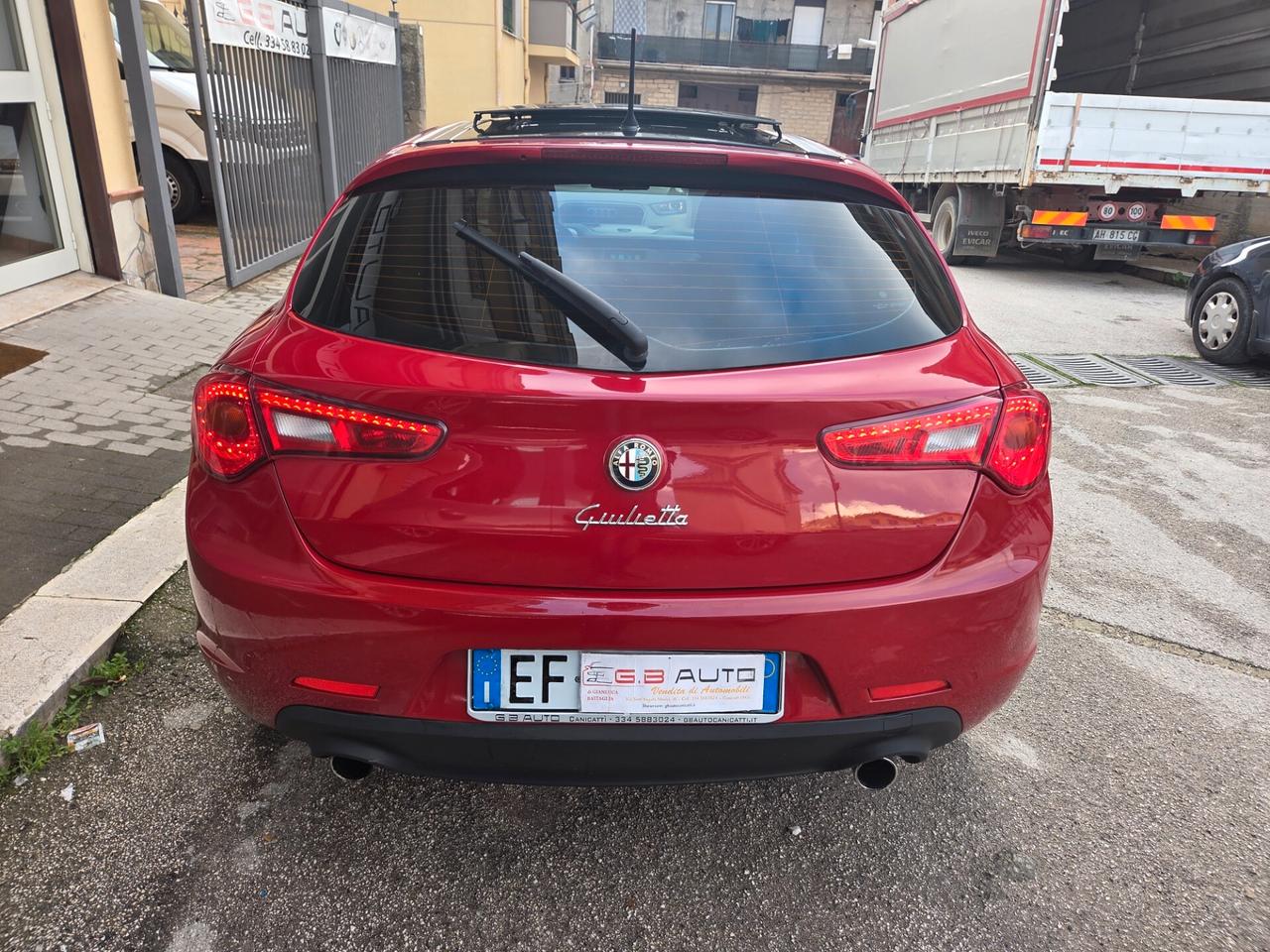 ALFA GIULIETTA 2.0 JTDM TETTO APRIBILE KM 120000 CERTIF