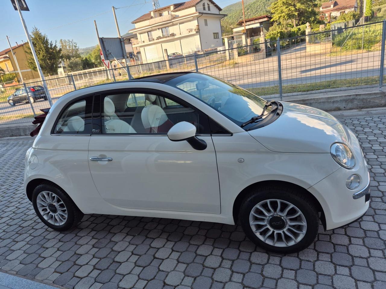 Fiat 500 C 1.2 FIRE *** CABRIOLET *** CAPOTTE ROSSA - CABRIO