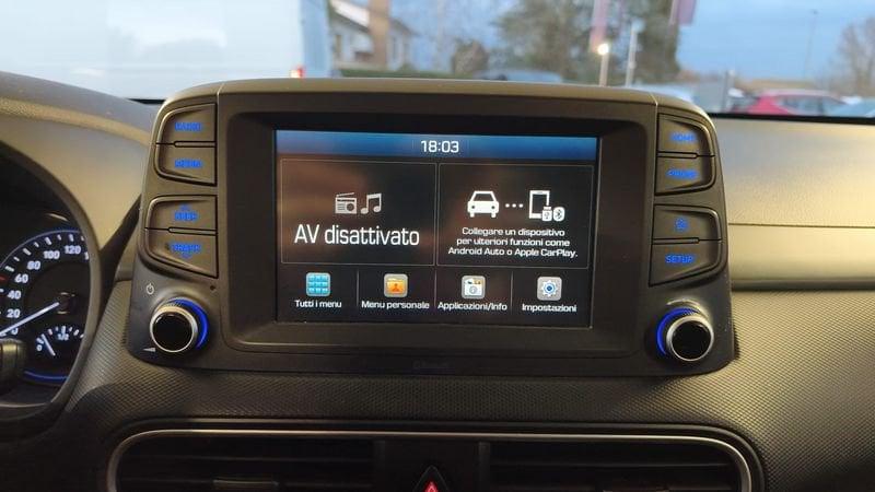 Hyundai Kona 1.0 T-GDI 120cv Comfort