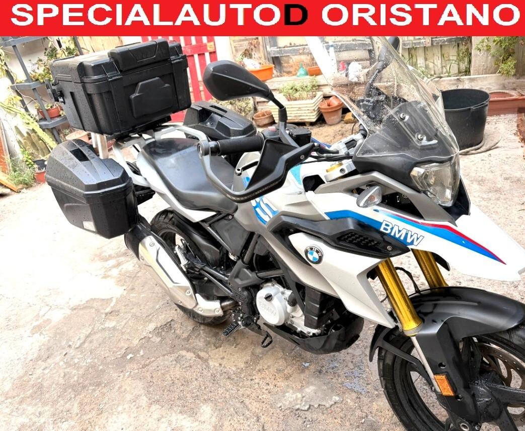BMW G 310 GS 2017 – 31.800 KM – TRIS VALIGIE E ACCESSORI TOURING