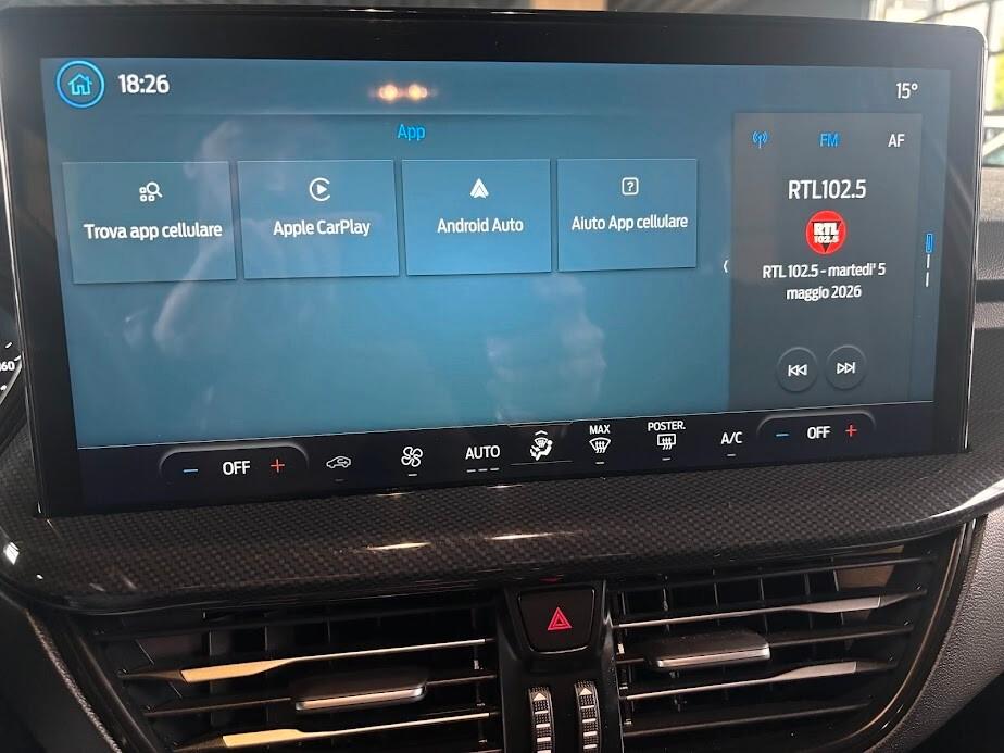 Ford Focus 1.0 EcoBoost Hybrid 125 CV Powershift SW ST-Line
