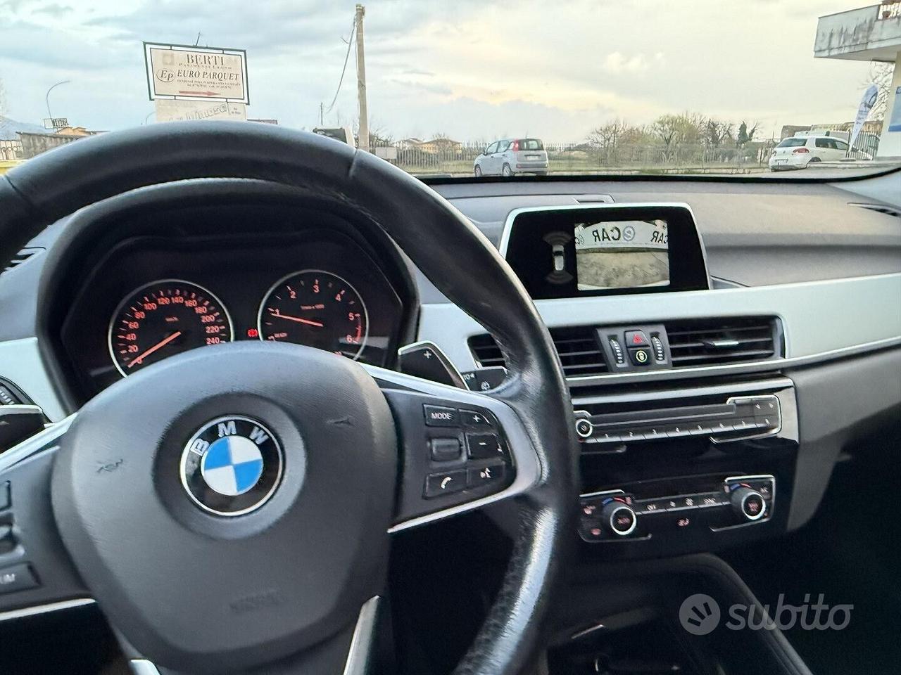 BMW X1 18D S DRIVE NAVI PELLE CAMERA garanzia