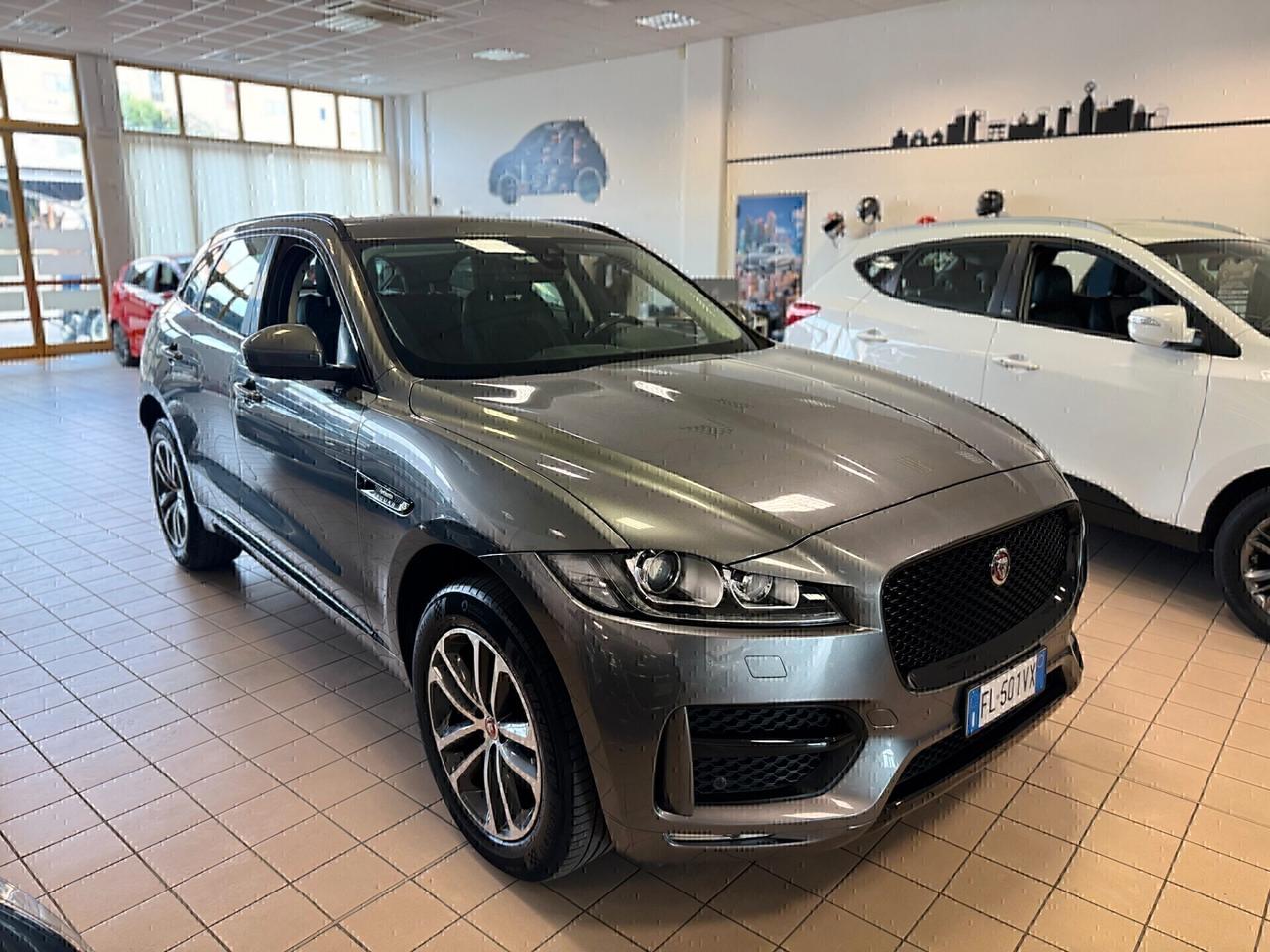 Jaguar F-Pace 2.0 D 240 CV AWD aut. R-Sport- SUPER PREZZO