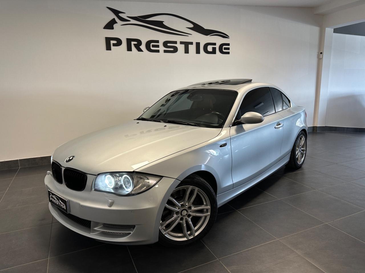 BMW 123D COUPE' 204CV SCARICO PELLE TETTO G.TRAINO