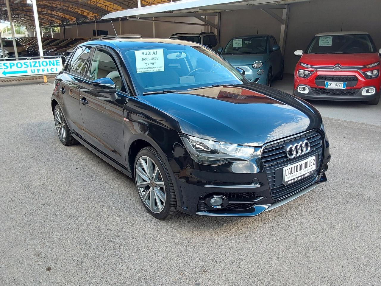 Audi A1 SPB 1.6 90 CV TDI S line 5 Porte.