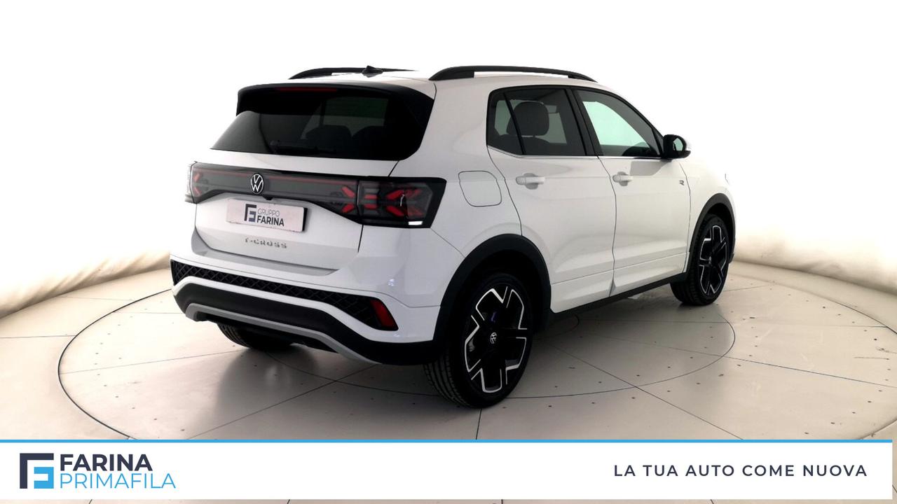 VOLKSWAGEN T-Cross 2024 - T-Cross 1.0 tsi R-Line Plus 115cv