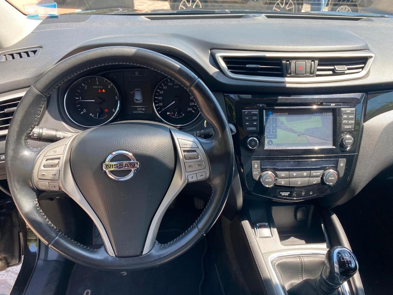 Nissan Qashqai 1.5 dCi GANCIO TRAINO -GARANZIA