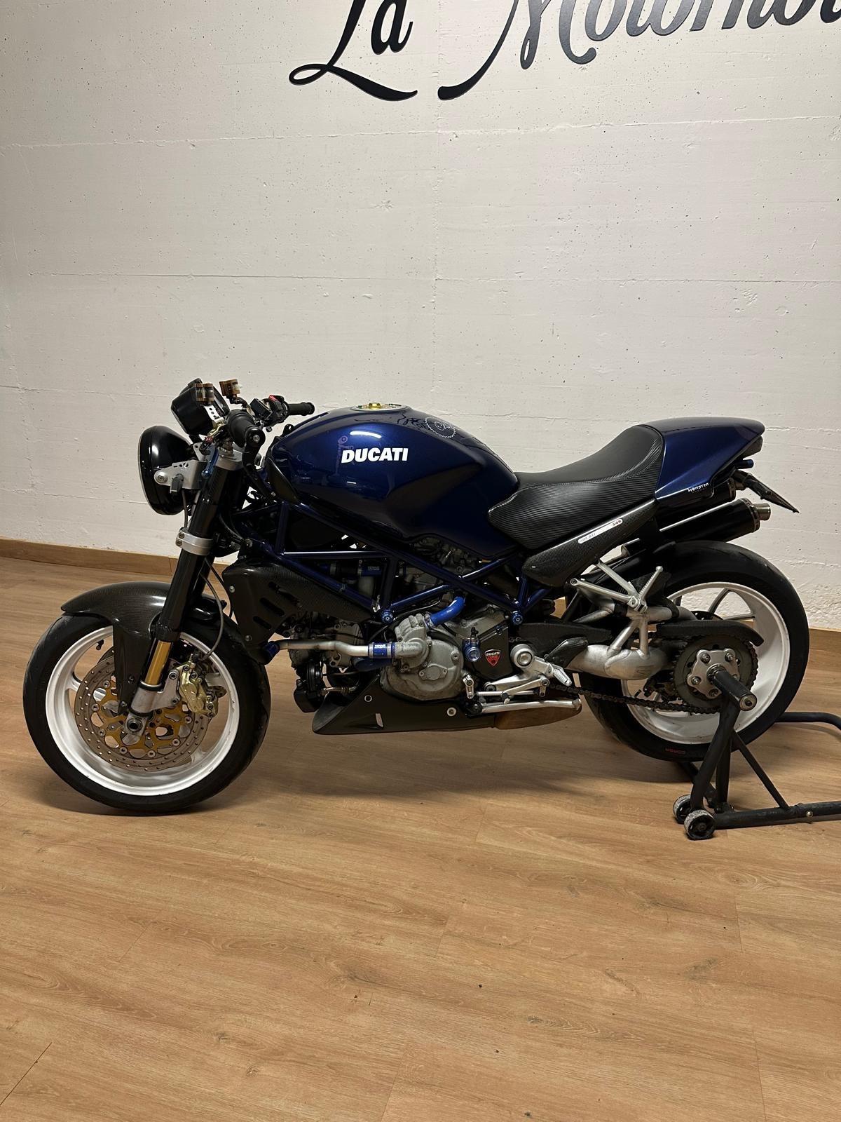 Ducati Monster S4R blue viper