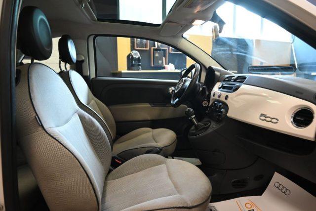 FIAT 500 1.2 LOUNGE TETTO SENSORI TEL 15"CLIMA MP3 VOL.MULT