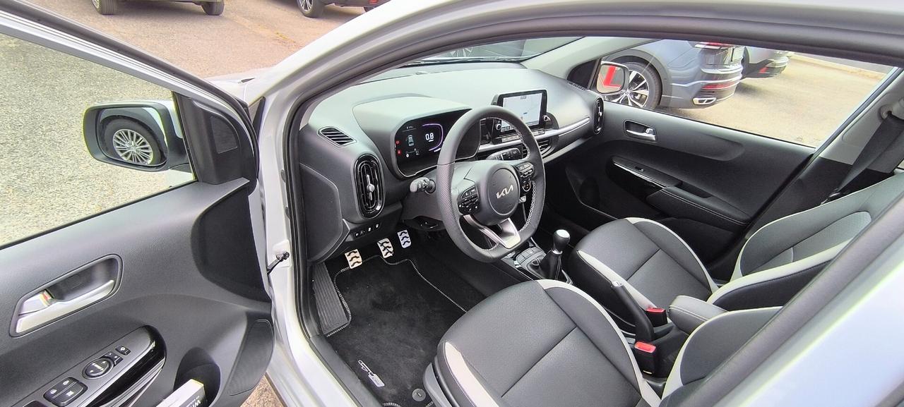 Kia Picanto 1.0 12V 5 porte GT LINE NAVI CAMERA LED VIRTUAL PELLE