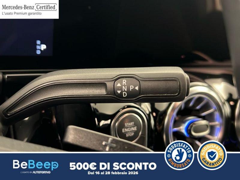 Mercedes-Benz GLA 200 D PROGRESSIVE ADVANCED PLUS 4MATIC AUTO