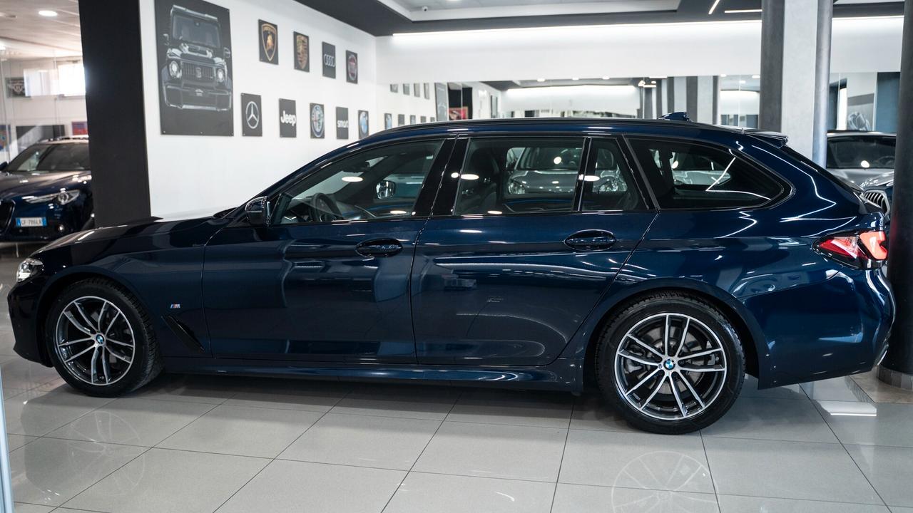 Bmw 520 D MHEV 48V TOURING MSPORT PACK LUCI PELLE NAVI FULL OPTIONAL