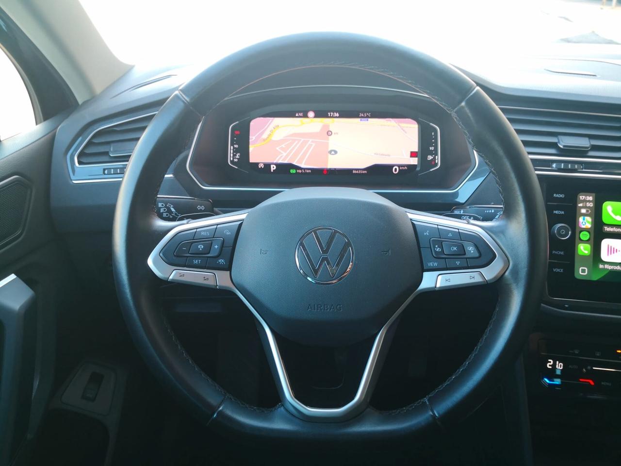 VW Tiguan 1.5 TSI 150CV DSG ACT Elegance **COCKPIT DISPLAY**TELECAMERA**