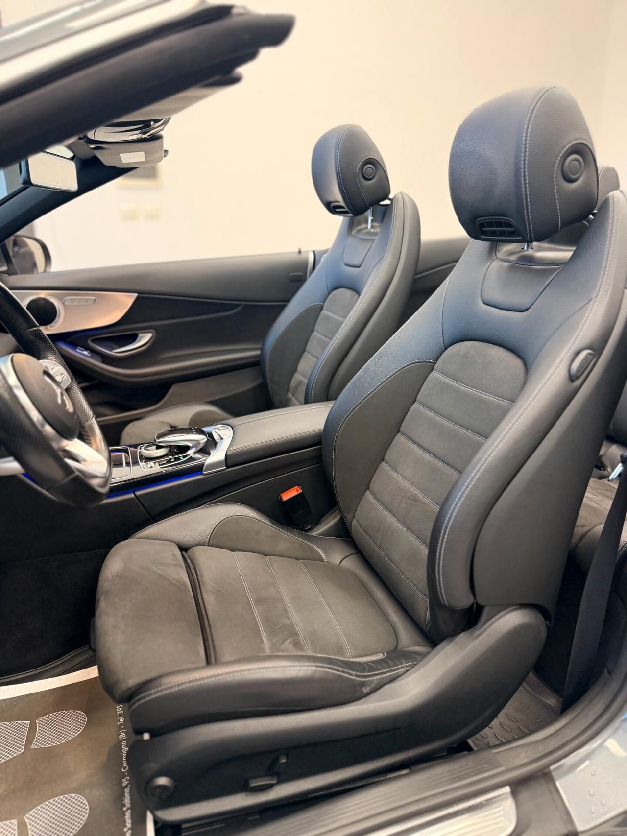 Mercedes-benz C 220 d AutoCABRIO Premium Plus automatica con LUCI SOFFUSE,VIRTUAL COCKPIT,TELECAMERA,APPLE CARPLAY,NAVI