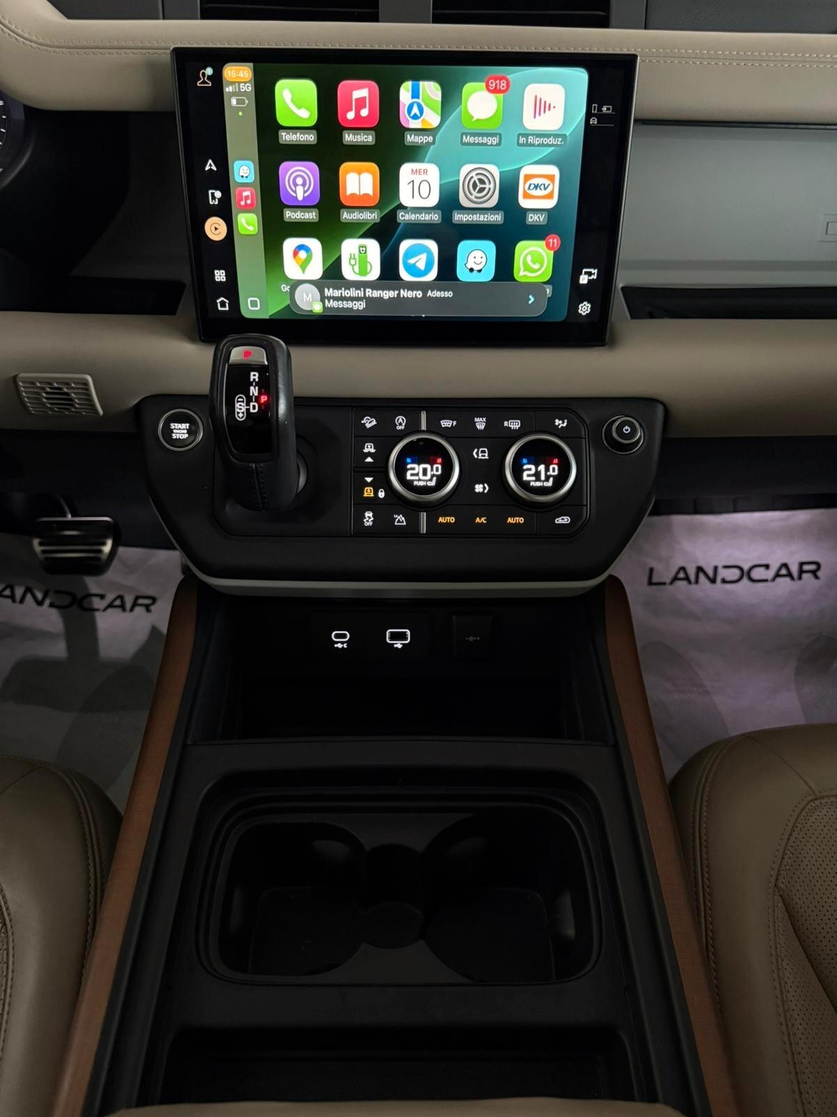 Land Rover Defender 90 3.0D I6 300 CV AWD Auto HSE