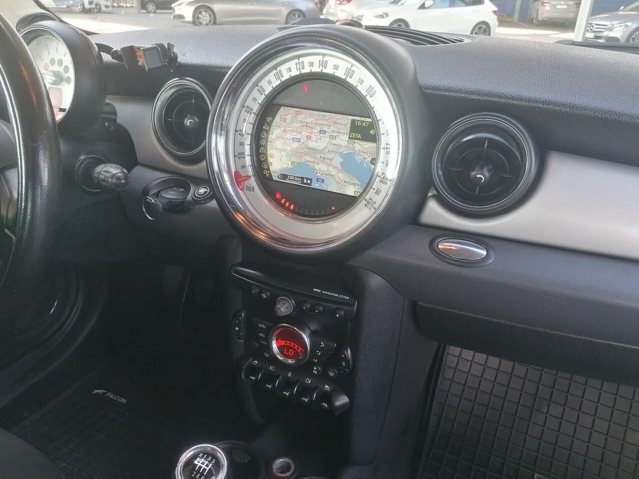 Mini COOPER 1.6 16V-NAVIGATORE-2011-PERFETTA-