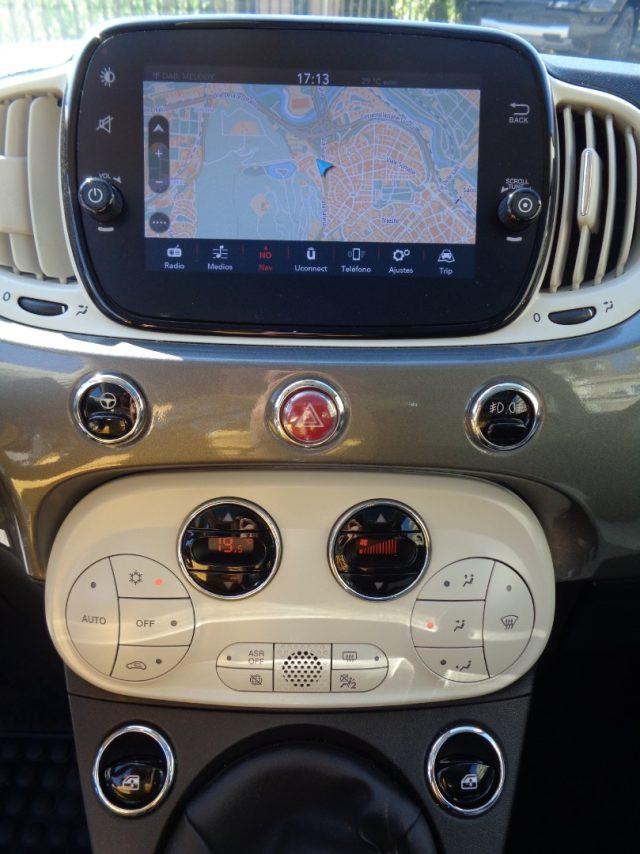 FIAT 500 1000 HYBRID 70 CV NAVI CARPLAY CLIMAUTO PDC ITALIA