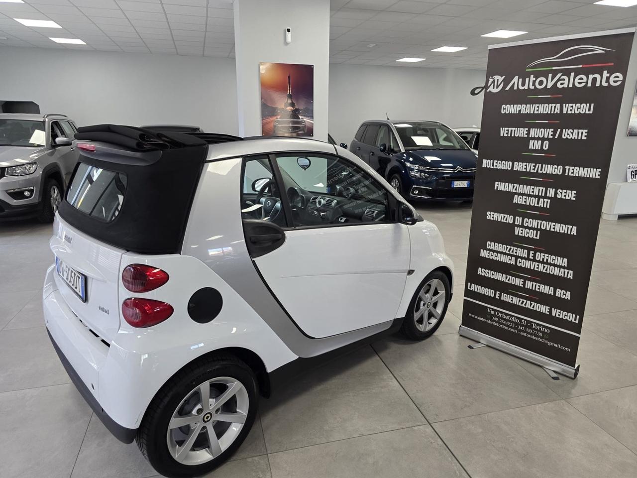 Smart ForTwo Cabrio 1.0 B 71cv 2009 neopatentati