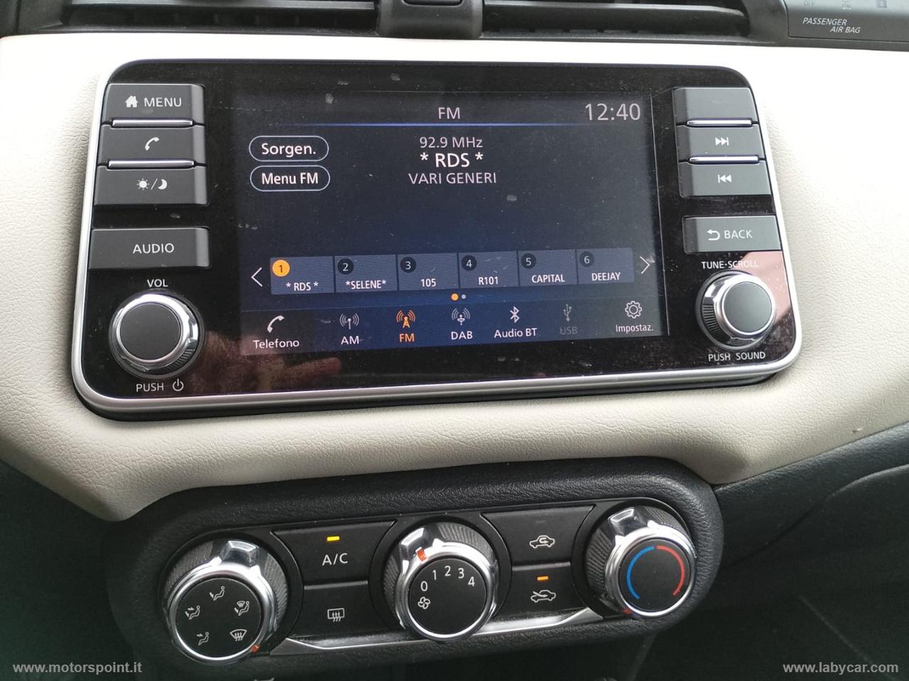 NISSAN Micra IG-T 92 GPL 5p. Eco Acenta