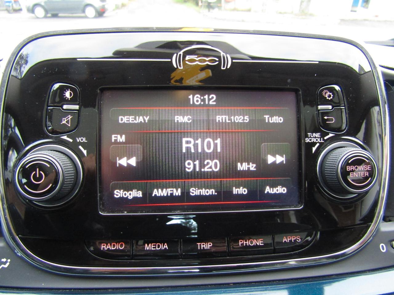 Fiat 500 1.2 69CV "62.300 km" Distribuzione ok, Bluetooth