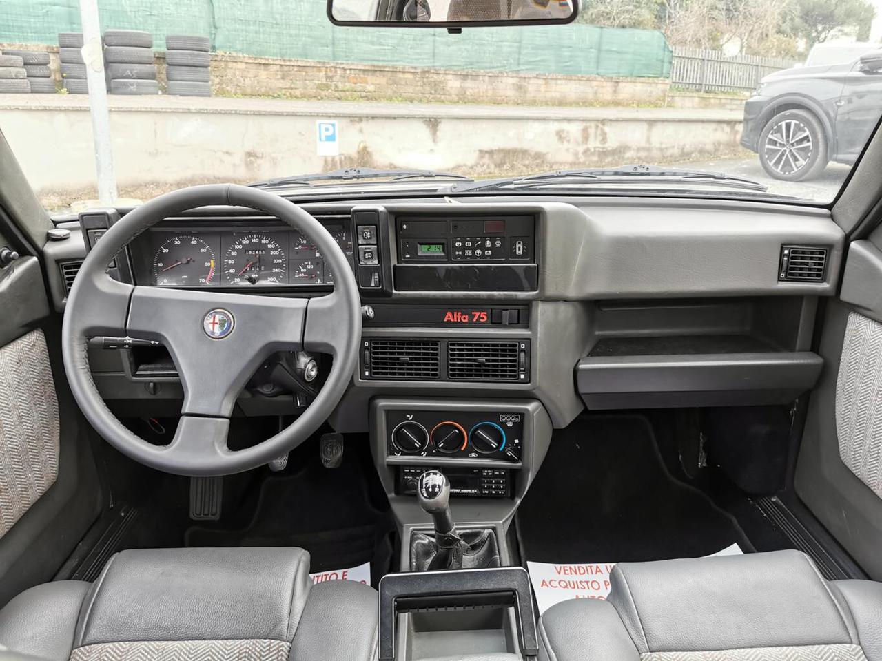 Alfa Romeo 75 1.8 TURBO 155 Cv Verione AMERICA - MOTORE REVISIONATO