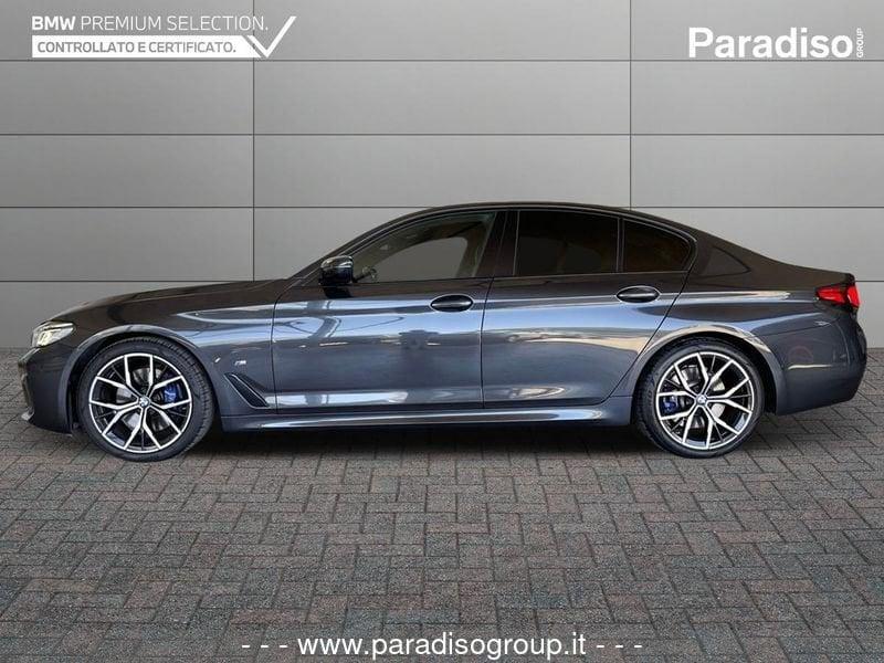 BMW Serie 5 G30 2020 Berlina LCI 520d mhev 48V Msport auto