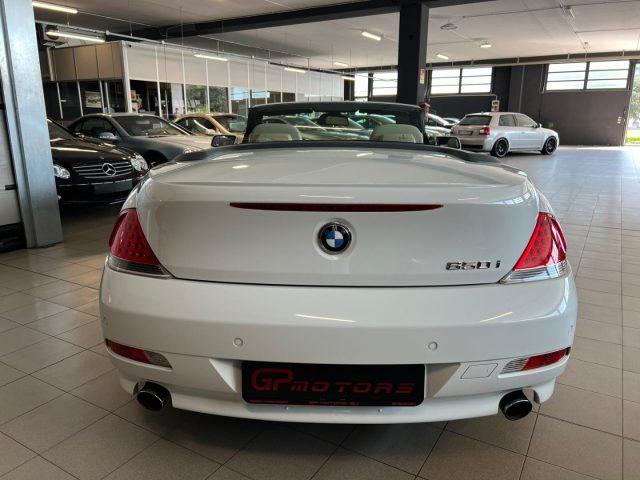 BMW 650 i Cabrio 367CV ! 1 PROPRIETARIO ! BIANCA ORIGINAL