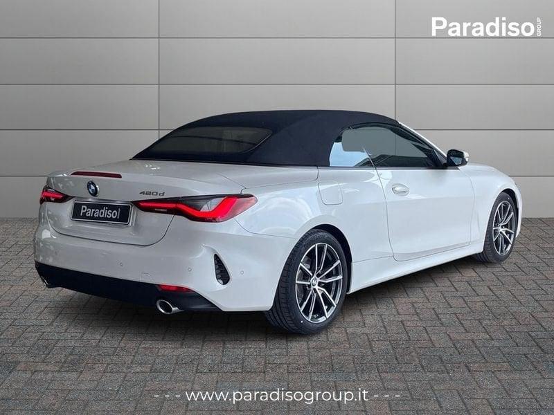 BMW Serie 4 420D CABRIO 2023 - KM0 | 190CV DIESEL | LUXURY