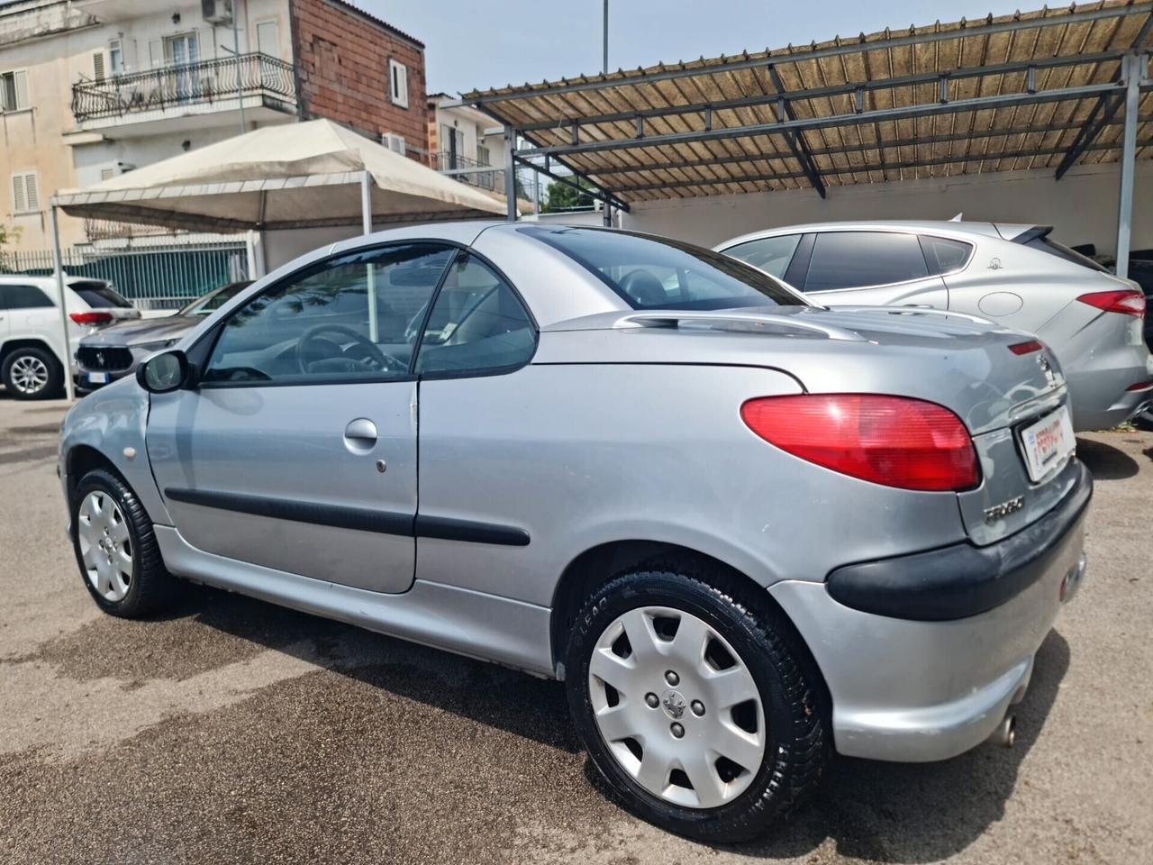 PEUGEOT 206 COUPE' CABRIOLET 1.6BENZINA 110CV PLUS