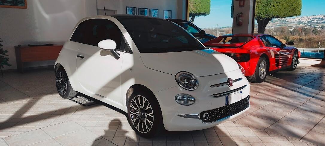 Fiat 500 1.0 Hybrid Dolcevita CLIMA AUTOMATICO CERCHI '16 NAVI FENDI SCHERMO TFT DIGITALE